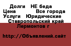 Долги - НЕ беда ! › Цена ­ 1 000 - Все города Услуги » Юридические   . Ставропольский край,Лермонтов г.